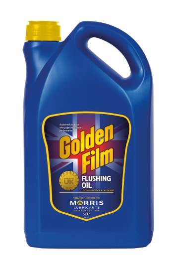 Morris Golden Film Flushing Oil (5 Litre Bottle)