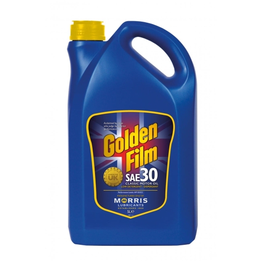 Morris Golden Film SAE30 Engine Oil (5 Litre Bottle)