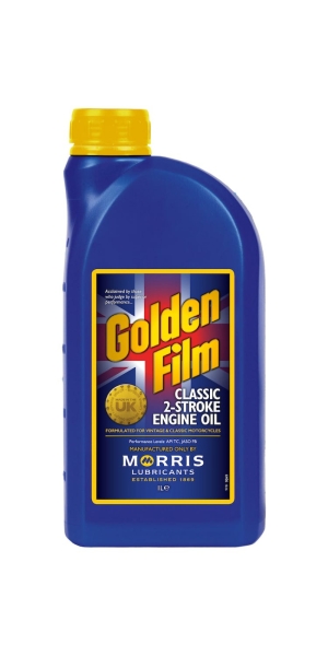 Morris Golden Film 2 Stroke Engine Oil (1 Litre Bottle)
