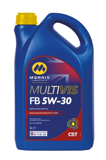 **NLA**Morris Multivis CST FB 5W30 Engine Oil (5 Litre Bottle)