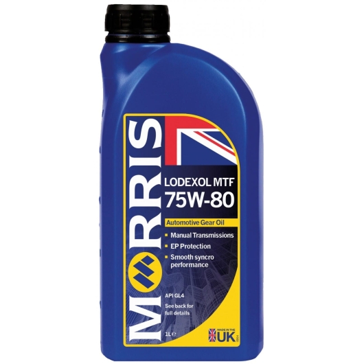 Morris Lodexol MTF 75W80 Gearbox Oil (1 Litre Bottle)