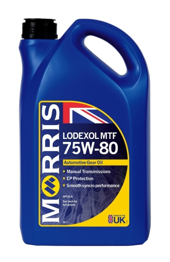 Morris Lodexol MTF 75W80 Gearbox Oil (5 Litre Bottle)