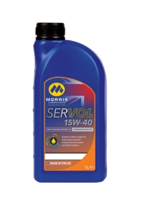 Morris Servol 15W40 Engine Oil (1 Litre Bottle)