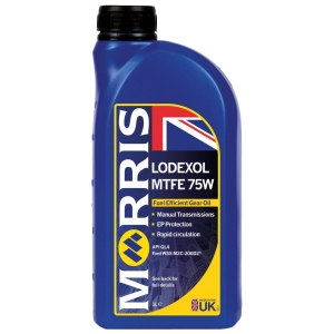 Morris Lodexol MTFE 75W Fuel Efficient Gearbox Oil (1 Litre Bottle)