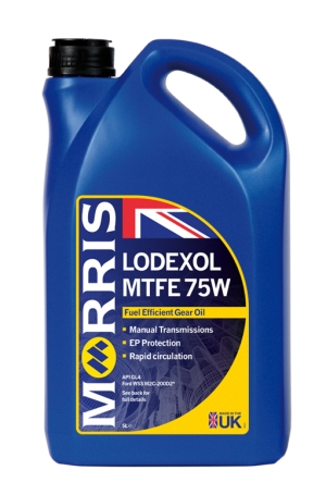 Morris Lodexol MTFE 75W Fuel Efficient Gearbox Oil (5 Litre Bottle)