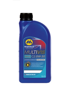 **NLA** Morris Multivis ECO C2 0W30 Engine Oil (1 Litre Bottle)