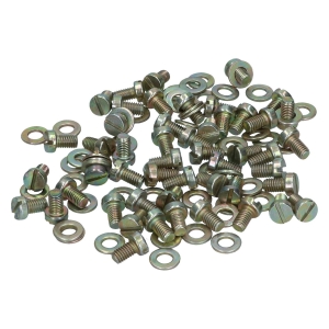 Cheese Head Tinware Screws With Washers (Set of 50)