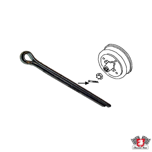 Baywindow Bus Rear Hub Split Pin (Also Type 25 Rear Hub Split Pin)