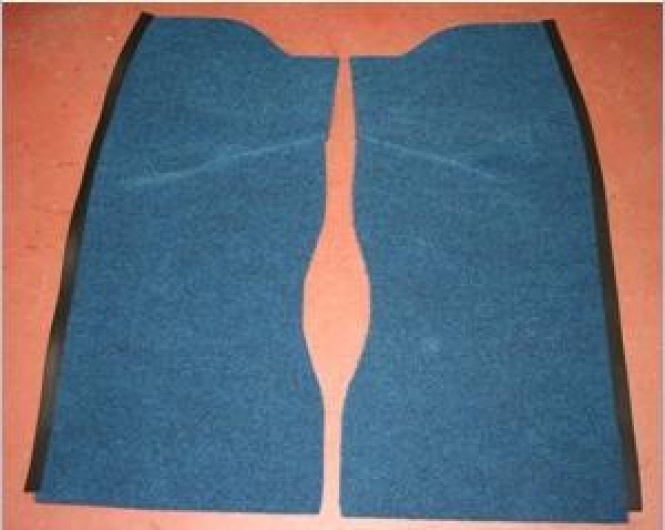 Baywindow Bus Front Wheel Arch Carpets - 1968-72