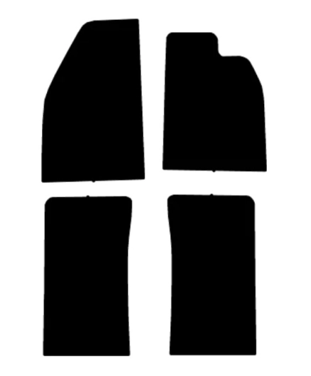 Beetle Carpet Overmats - 1959-72 - RHD - Grey
