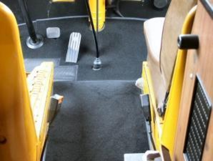 Baywindow Bus Walk Through Carpet