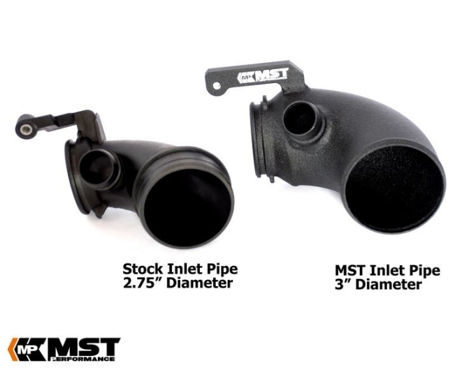 G7 MST Big Bore Turbo Inlet Elbow With Silicone Hose - 2.0 TSI