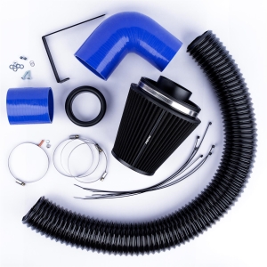 Mk5 Golf Performance Pleated Induction Kit - R32 (Blue Hoses)