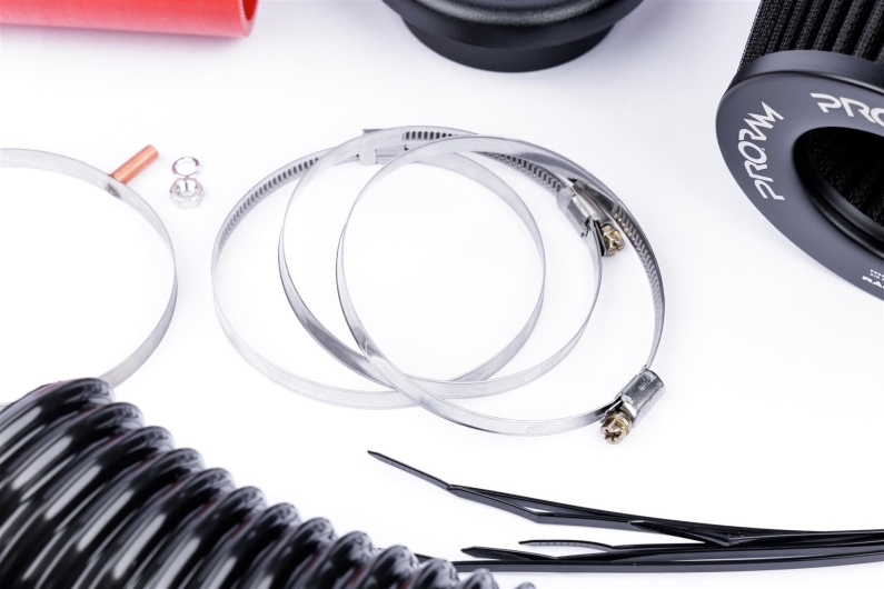 G5 Performance Pleated Induction Kit - 3.2 V6 (R32) - Red Hoses