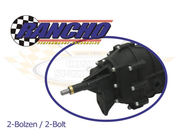 **NCA** 2 Bolt Swing Axle Rancho Pro Street Gearbox (3.88 Ring And Pinion And 0.82 4th Gear)