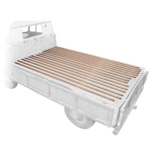 Splitscreen Pickup Load Bed Wood Slat Kit - 1967 Only - Single Cab Models