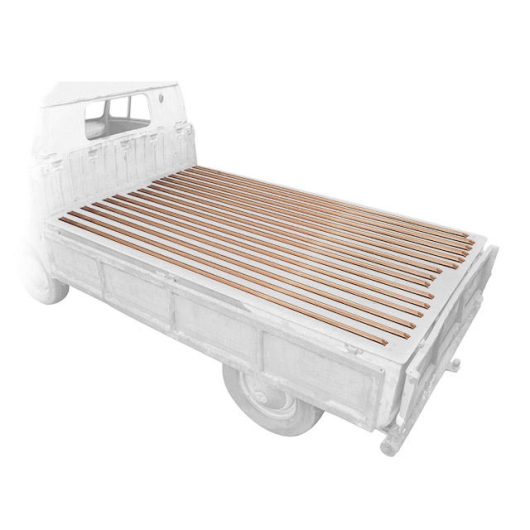 Baywindow Bus Pickup Load Bed Wood Slat Kit - Single Cab Models