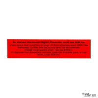 Original Air Filter Sticker (1967 To 1971 Models)