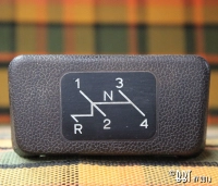 Original Shift Pattern Sticker