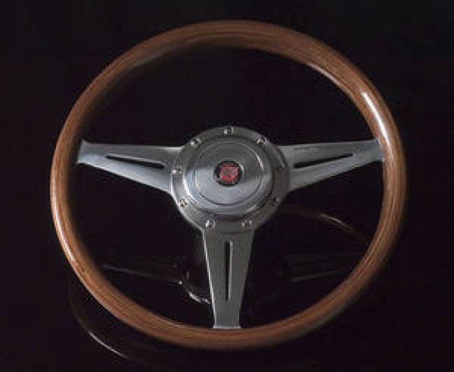 15 Inch Moto-lita Mark 9 Mahogany Steering Wheel