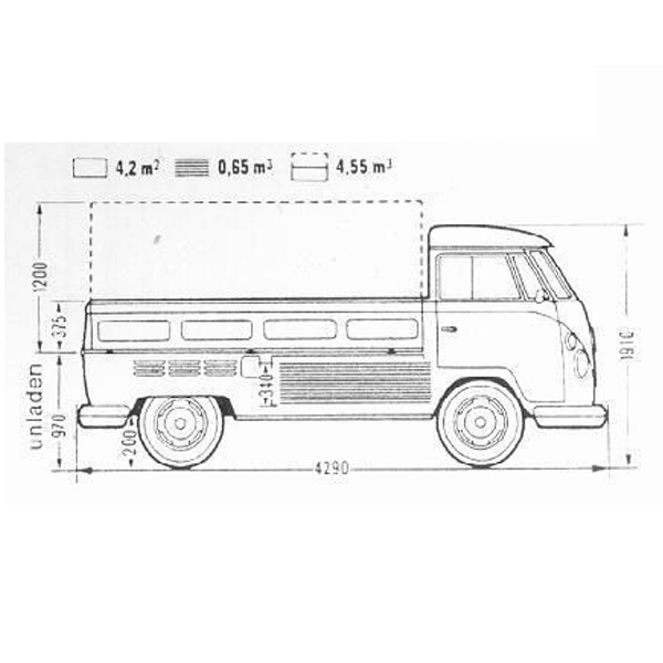 Splitscreen Single Cab Pickup Repair Panels