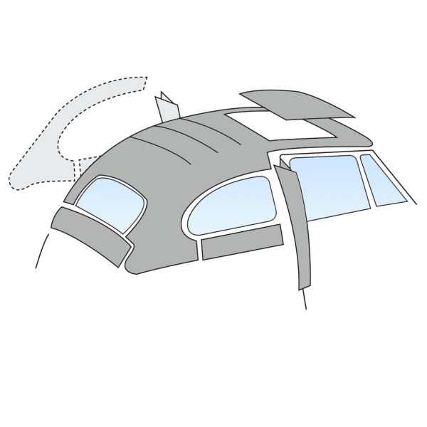 Beetle Sunroof Headliners