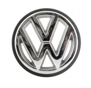 T4,G2,G3 Front Grille VW Badge (Chrome With Black Edge)