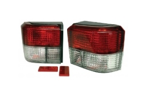 T4 Crystal Clear And Red Tail Light Set
