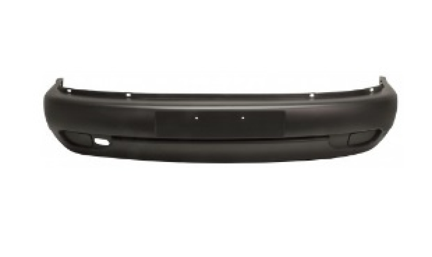 T4 96-03 Textured Black Front Bumper - No Fog Lights (Long Nose ONLY)