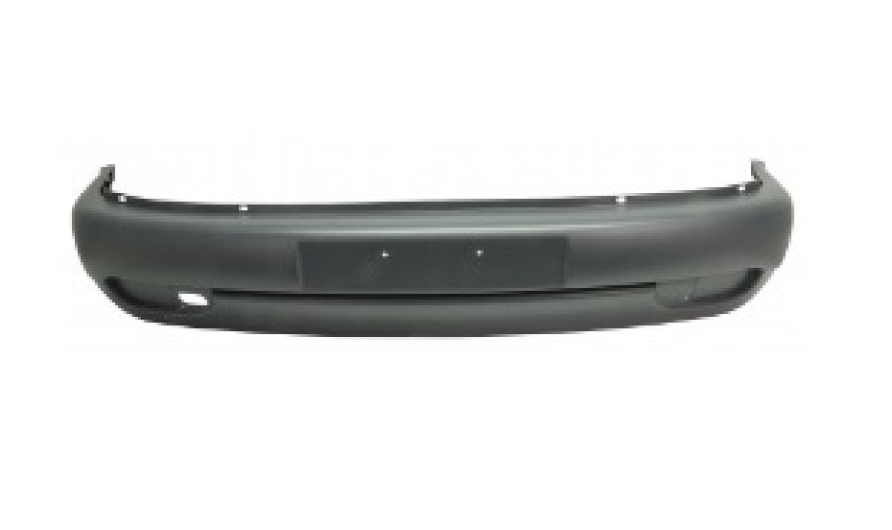 T4 96-03 Smooth Black Front Bumper - No Fog Lights (Long Nose ONLY)