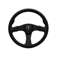 **NLA** Black Leather Nardi Twin Steering Wheel