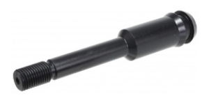 T4 Gear Shifter Extension - Straight 130mm Long (Black)