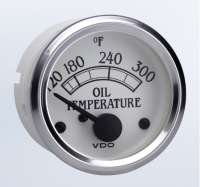 VDO Royal 52mm Oil Temperature Gauge (Fahrenheit)