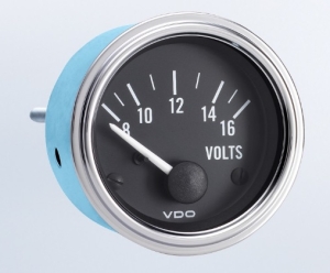 VDO Series 1 52mm Voltmeter Gauge