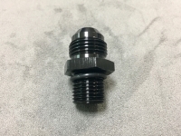 AN8 to M16 X 1.5mm Port Adapter In Black With O Ring