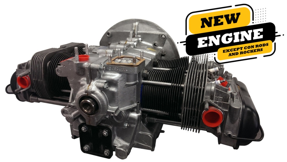 1641cc Twin Port Type 1 New Engine