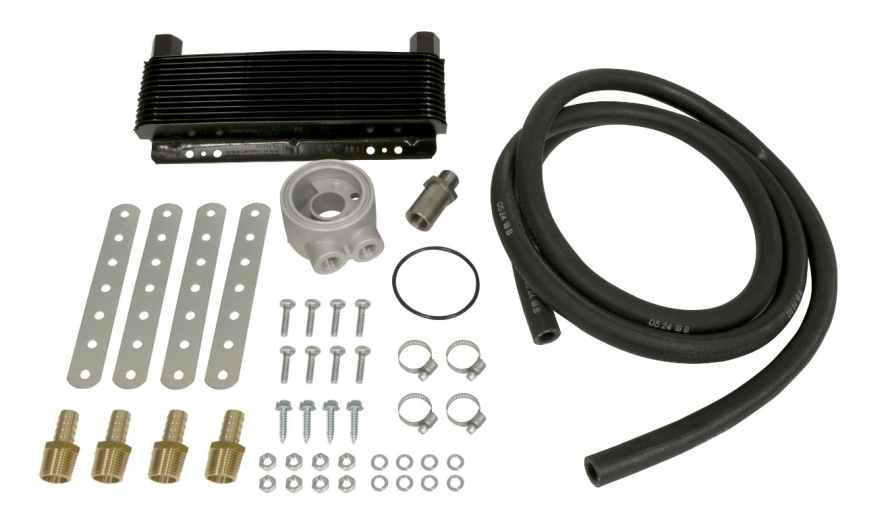 24 Plate Mesa Oil Cooler Kit With Sandwich Plate - Type 4 And Waterboxer Engines