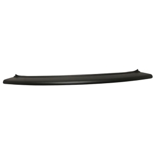 T5 Rear Bumper Protector (Painted Bumpers) - Black ABS Plastic