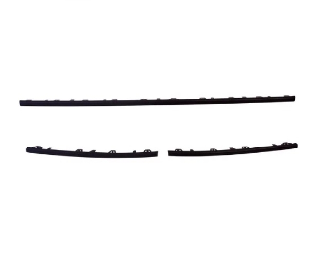 T6 Front Bumper Grille Trims - 2016-19 - Matt Black