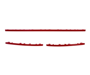 T6 Front Bumper Grille Trims - 2016-19 - Red