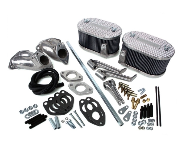 CB Performance ICT Carburettor Manifold, Air Filter And Linkage Kit - Type 1 Twin Port Engines