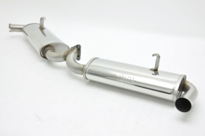 CSP Stainless Steel Twin Quiet Pack Muffler For use with Bugpack Header