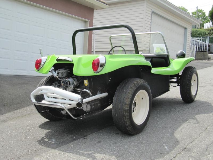 Buggy Chrome Rear Bumper